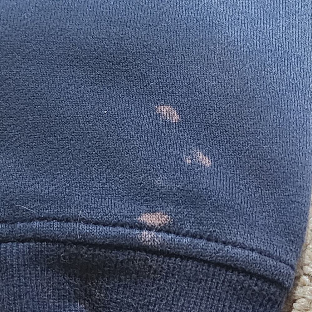 Lululemon Back to it Wrap Sweatshirt Jacket Blue Asymmetrical Zip Up Women's 8 - Picture 4 of 5